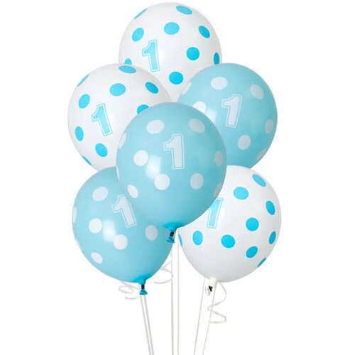 Festa festo, baloni, prvi rođendan, dečak, 8K 710689 Slike