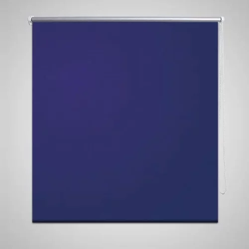 vidaXL Roleta / Senčilo 100 x 175 cm Temno Modre Barve