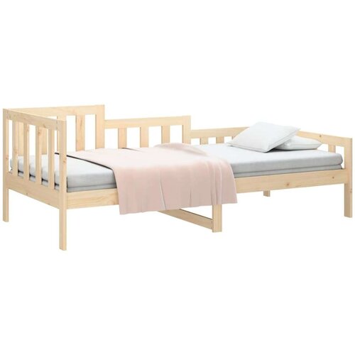  Dnevni krevet bez madraca 80 x 200 cm od masivne borovine - Prirodna 80 x 200 cm Slike