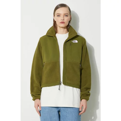 The North Face Jakna W Ripstop Denali Jacket za žene, boja: zelena, za prijelazno razdoblje, oversize, NF0A870SPIB1