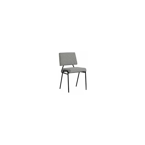 Custom Form Belo-črni jedilni stol Simple - CustomForm