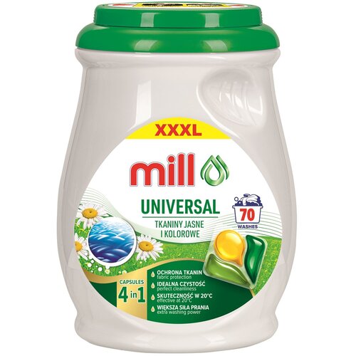 MADONIS MILL PROFESSIONAL 3-chamber universal laundry capsules, 70 pcs. Cijene
