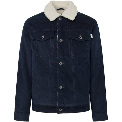 PepeJeans prijelazna jakna 'thris' tamno plava / bijela Cene