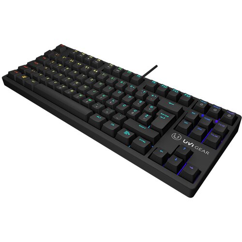 Uvi gear tipkovnica pride mini, optical blue switch, rgb, usb, slo Slike