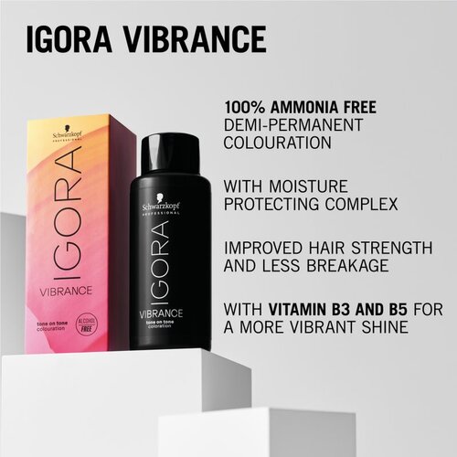 Schwarzkopf Professional IGORA Vibrance poltrajna barva za lase odtenek 0-77 Copper Concentrate 60 ml Slike