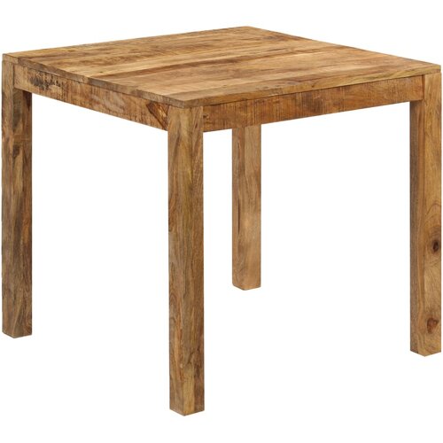 vidaXL jedilna miza iz trdnega mangovega lesa 82x80x76 cm Cene