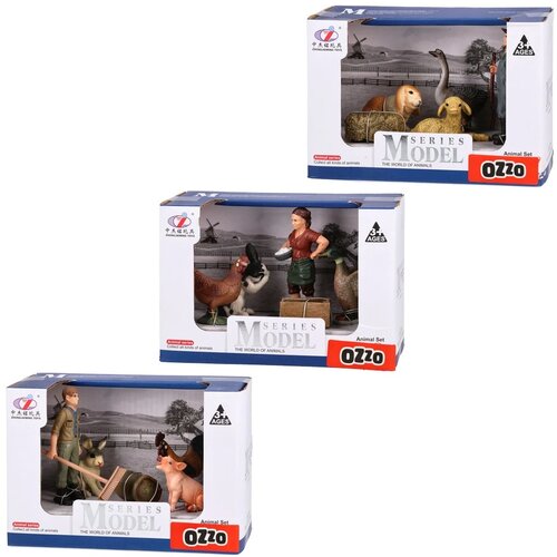 Ozzo Series model, igračka, set figura, farmer i životinje, miks, 4073145 Cene