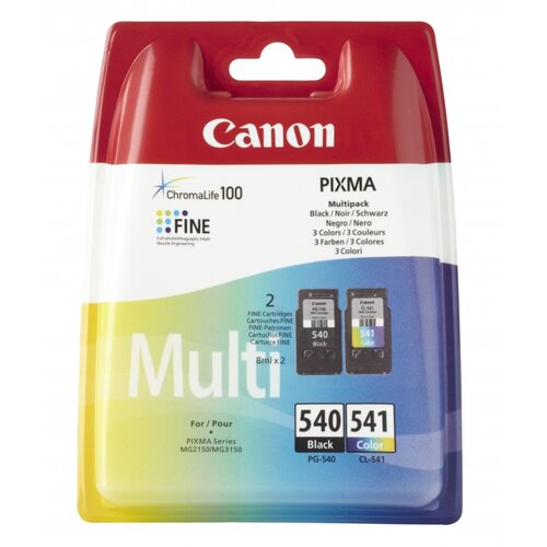  Kartuša Canon PG-540 črna/black + CL-541 barvna komplet - original Cene