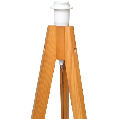  podna lampa helen 1xE27/15W/230V krem/zlatna/hrast Slike