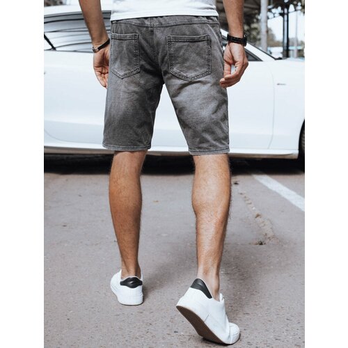 DStreet Men's Denim Shorts Light Grey Slike