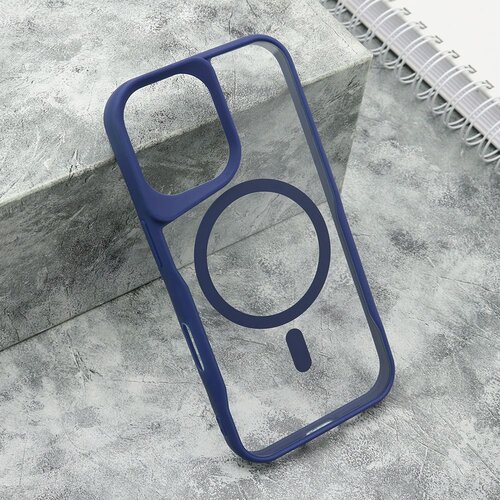 Maska grip guard magsafe za iphone 16/ plava Slike