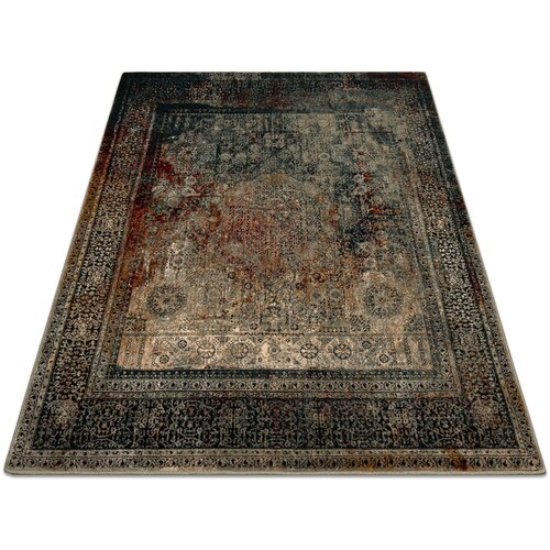 RugsX Preproge Preproga volna OMEGA MAMLUK Kvadrat - Rozeta 170x170 cm Zelena Cene