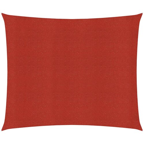 vidaXL Senčno jadro 160 g/m&sup2; rdeče 6x6 m HDPE Cene