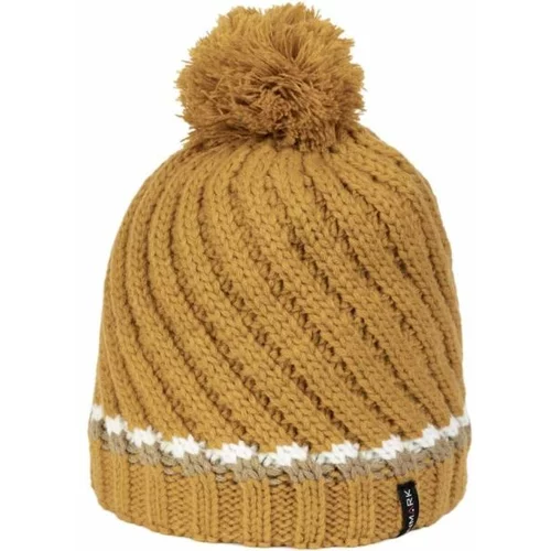 Finmark WINTER HAT Zimska pletena kapa, žuta, veličina