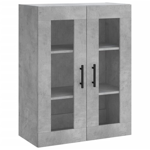 Maison Chic Stenska omarica - Zidna omarica betonsko siva 69,5x34x90 cm iu1201, (22062924) Slike