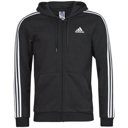 Adidas 3 Stripes FL FULL ZIP HD Crna Slike
