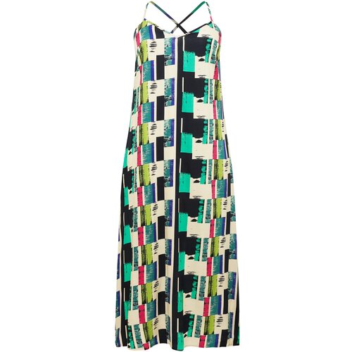 Nasty Gal Plus Obleka me&amp;scaron;ane barve / črna Slike