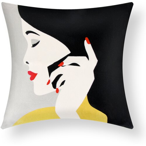 AVIZAR Komplet 2 prevlek za blazine 45x45 cm Izvezeno Art Orbella, Večbarvno, (21747226) Cene