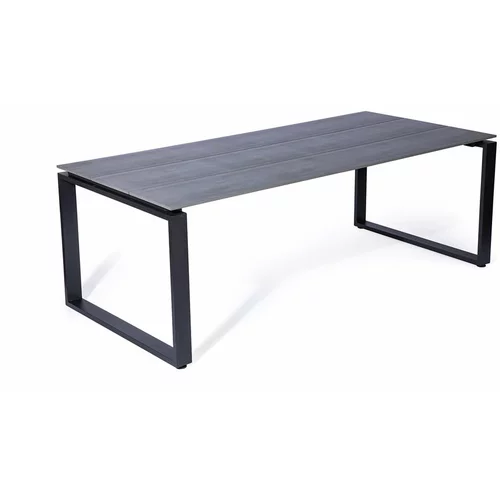 Bonami Selection sivi vrtni stol za 8 osoba Strong, 210 x 100 cm