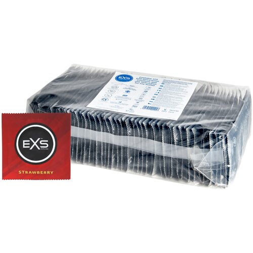 EXS Strawberry - kondomi s okusom jagode (100 kom) Slike