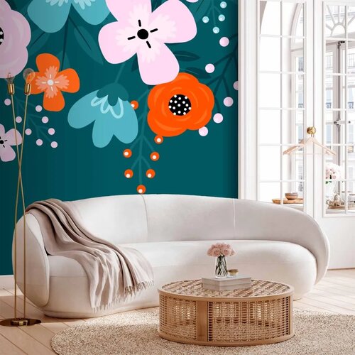  Foto tapeta - Colorful Bloom - Third Variant 200x140 Cene