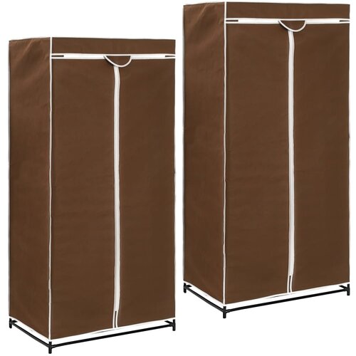 vidaXL Ormari 2 kom smeđi 75 x 50 x 160 cm Cijene