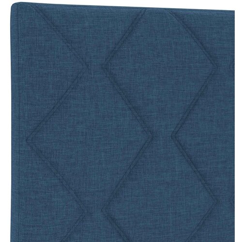 Krevet s box springom, madracem i LED-om Plava 180 x 200 cm Slike