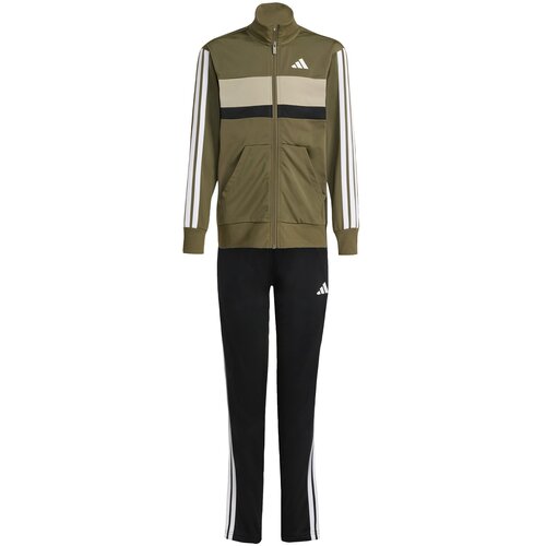 Adidas Odjeća za vježbanje 'Seasonal Essentials Tiberio' maslinasta / crna / bijela Cene