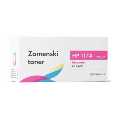 Sinocopy toner W2073A 117A magenta 150a/150nw/178nwg/179fwg 700str. Cene
