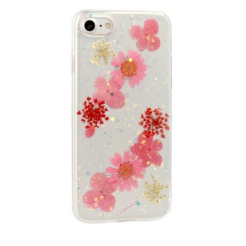 Toshiba premium real flower silikonski ovitek za samsung galaxy J6 2018 J600 - prozoren julija Cene