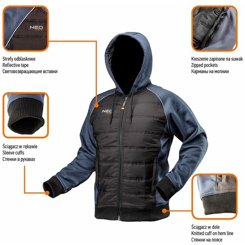 Neo tools jakna sa kapuljačom Cene