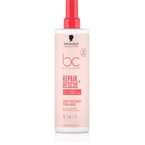 Schwarzkopf Professional BC Bonacure Repair Rescue+ regenerator bez ispiranja za o&scaron;tećenu kosu 400 ml Cijene