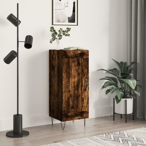 The Living Store Komoda dimljeni hrast 34,5x34x90 cm inženirski les - Komoda, (21663252) Slike