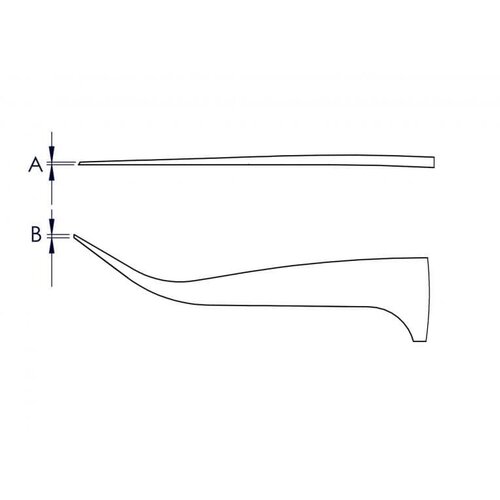 Knipex 92 91 03 precizna ukr&amp;scaron;tena pinceta &amp;scaron;iljasti, fini, ekstra tanki 115 mm Slike