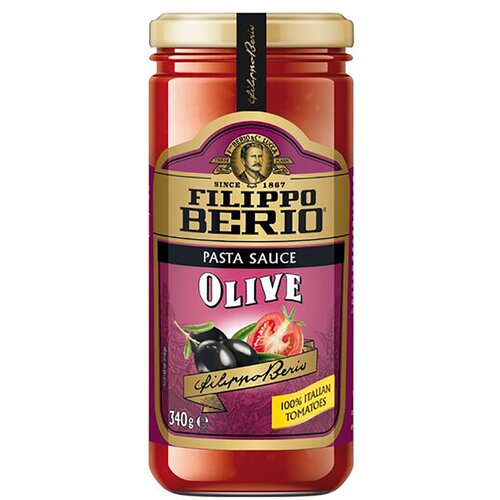 Filippo Berio paradajz pasta sa maslinama 340g Slike