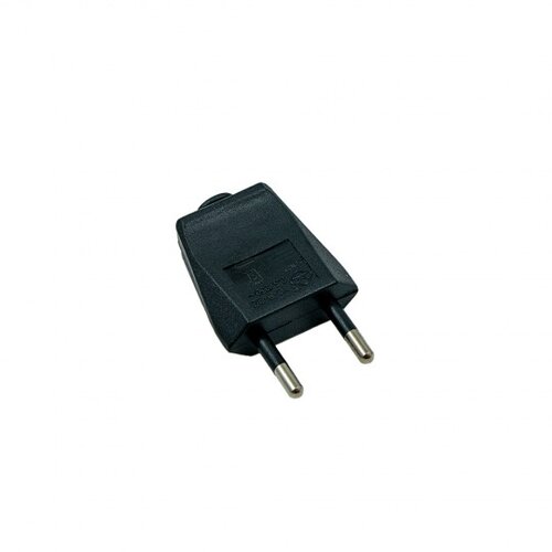 Mitea_Electric Dvopolni utikač EURO crni bez kontakta za uzemljenje 2.5A 250V 575W PM-32-C Cene