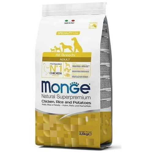 Monge hrana za pse adult all breeds - piletina 12kg Slike