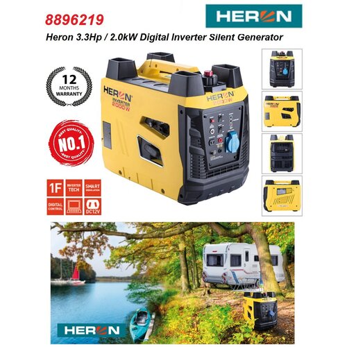 Heron agregat generator z bencinskim motorjem (8896219) - Slike
