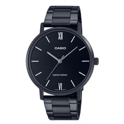 Casio Analogne ure MTPVT01B1B Črna Cene