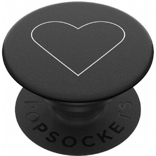 KS POPSOCKETS držalo / stojalo PopGrip White Heart Black Cene