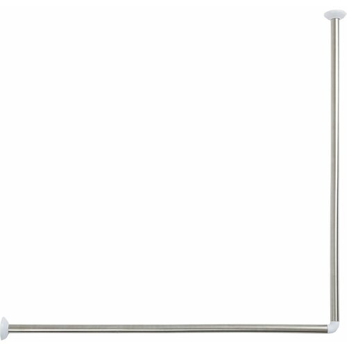 Tendance držač za zavese za kadu ugaoni 90x90cm aluminijum hrom Cene