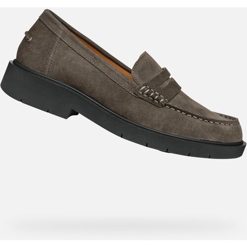 Geox Dark grey women&amp;#039;s moccasins Spherica ec1 - Women&amp;#039;s Slike