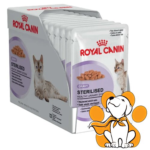 Royal Canin gravy Sterilised Healthy Urinary System 12x85g, Za Sterilisane Mačke Slike