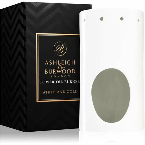 Ashleigh & Burwood London White and Gold keramička aroma lampa