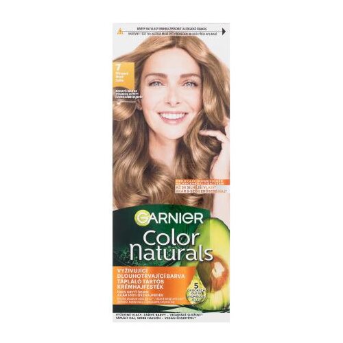Garnier Color Naturals trajna barva za lase z negovalnimi olji 40 ml Odtenek 7 natural blonde za ženske Cene