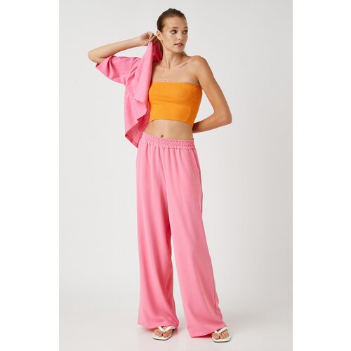 Koton Women&amp;#039;s Pink Pants Slike