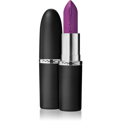 MAC Cosmetics M&amp;middot;A&amp;middot;Cximal Silky Matte Lipstick matirajoča &amp;scaron;minka odtenek Everybody&amp;#039;s Heroine 3,5 g Slike