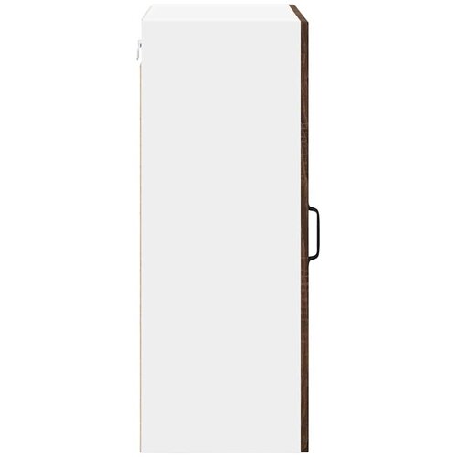  Ormar za Zid Lucca Smeđi hrast 50 x 31 x 80 cm Slike