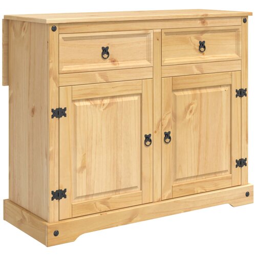 vidaXL Kuhinjski voziček 2 pcs Medeno voskasta 112 x 70 x 91,5 cm, (5000288030) Cene