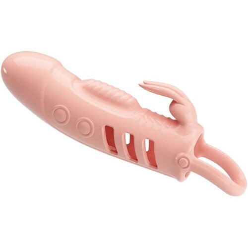 Pretty Love SLOANE PENIS SLEEVE RABBIT FLESH Slike